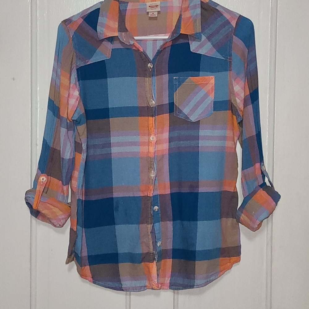 Plaid summer shirt